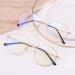 Shop Stylish Blue Light Filter Cat Eye Glasses - Anti Blue Light UV Block Metal Frame for Women - Perfect for PC Gaming & Screen Use - Buy Online on GoSupps.com