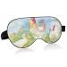Haskirky Light Blocking Eye Mask Breathable and Adjustable Adult Men and Women Travel on Business Trips Yoga Meditation Light Smooth Comfortable Eye Mask Office Deep Sleep Goodies Cute Rooster Duck