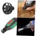 MAGICLULU 2pcs Electric Grinding Chuck Grinding Dust Cleaning Tool Hand Blower Car Decor Plastic Blow Dust Nut 3x3cm Black - Buy Online on GoSupps.com