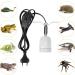 EECOO 300W Rotating Heat Lamp with Ceramic E27 Frame for Aquarium & Reptile - Includes Switch & Power Cable - Buy Online on GoSupps.com