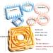 8pcs Frame Loom Kit with 4 Pom Pom Maker & Knitting Wool - Round/Square Looms Craft Kit - Instructions Included - Buy Online on GoSupps.com
