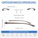 SKYWAY 3 Pack Reading Glasses - Blue Light Blocking Lightweight Anti-Glare Computer Gaming Readers for Men & Women - Black 2.5x - Buy Online on GoSupps.com