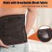 Adjustable Back Bandage for Pain Relief | Breathable Lordosis Belt for Sciatica & Lower Back Support - Unisex Bl XXL Black - Buy Online on GoSupps.com