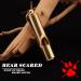 Solid Brass Bear Bell with Whistle for Hiking, Biking, Fishing & Climbing - Buy Online on GoSupps.com