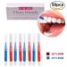 Interdental Brush 50 Count - Oral Dental Hygiene Cleaners for Tooth Flossing & Cleaning - Buy Online on GoSupps.com