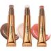 Beauty Highlighter Bronzer and Face Contour Highlighter Light Makeup for Women Men with Cushion Applicator 3 Pack - Buy Online on GoSupps.com
