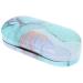 COHEALI 2 in 1 Double Sided Contact Lens Eyeglasses Cases Marble Print Glasses Case with Mirror Tweezer Portable Glasses Box for Glasses Sunglasses