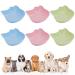 XINRUI 6 Pcs Cat Bowls Raised Anti-slip Kitten Bowls Multi-purpose Cat Food Bowls Plastic & Cute Pet Bowl Dishs for Pet Cat Dog Small Animal