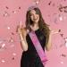 Didder Pink Birthday Girl Sash & Rhinestone Tiara Kit - Birthday Crowns for Women | 2-Piece Set - Buy Online on GoSupps.com