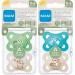 MAM Original Skin Soft Silicone Pacifier PURE 0-6 Unisex - Set of 4 with Sterilization Transport Boxes | International Shipping Available - Buy Online on GoSupps.com