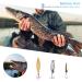 Sinrier 36 Pcs Freshwater Fishing Lures Kit for Bass Trout Salmon - Spoon Lures & Soft Plastic Bait Tackle with Tool Box - Fly Fishing Wet Flies Accessories - Buy Online on GoSupps.com