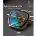 NYASAA Progressive Multifocal Reading Glasses for Men - Metal Square Frame Blue Light Blocking Eyewear 3.50x Magnification Stylish Black Design - International Shipping Available - Buy Online on GoSupps.com