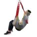 Patient Lift Toileting Sling Full Body Patient Lifting Harness Mesh Patient Lift Sling for Nursing Elderly Disabled XL