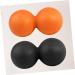 Beavorty Yoga Ball Set - Double Massage & Pilates Equipment for Self-Massage Relief | Back Roll Muscle Roller - Buy Online on GoSupps.com