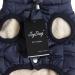 Warm Fleece-Lined Dog Jacket - Windproof Vest for Winter | Joydaog | Extra Soft & Cozy (XS Blue) - Buy Online on GoSupps.com