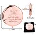 LRUIOMVE Funny Rose Gold Engraved Travel Makeup Mirror - Ideal Gift for Women, Friends, Sisters - Compact Pocket Cosmetic Mirror - Buy Online on GoSupps.com
