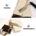 FOMIYES Straight Razor Strop - Barber Sharpening Cloth with Dual Cowhide Straps - Buy Online on GoSupps.com