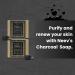 Nee.v Herbal Handmade Charcoal Soap Set of 3 (100gm) - Natural Skincare for Healthy Skin | International Shipping - Buy Online on GoSupps.com