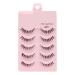 UAMOU 2-50Boxes Manga Lashes False Eyelashes Doll Korean Natural Anime Lashes Spiky Thick Faux Mink Eye Lash Strips Makeup Cheerfully (Color : M23 Size : 50 boxes)