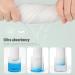 YOOFOSS 10-Pack 100% Cotton Mulltche Mullwindeln - 27x50 cm Washable Spitting Towels & Diapers for Newborns - Absorbent Gray Gradient - Buy Online on GoSupps.com