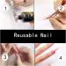 120Pc Bag Dual Nail Forms Mold Quick Building Poly UV Gel Top Forms for Extension Tips Russia Almond Upper Forms Reusable Nails Extend Nails Summer Korea Nail Enhancement Tools 120Pcs bag mix - Buy Online on GoSupps.com