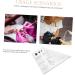 PLAFOPE Nail Coloring Pad Nail Art Mat Silicone Nail Polish Mat Nail Technician Supplies Nail Supplies Nail Polish Practice Pad Nail Sticker Guide Mat Special Pad Acrylic 40.00X30.00X0.30CM As Shown - Buy Online on GoSupps.com