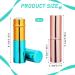 Retractable Foundation Brush 2 Pack Travel Blush Brush Kabuki Brush Portable Powder Foundation Brush with Cover for Blush Bronzer Buffing Highlighter Powder Cosmetics (Blue & Pink) Blue & Pink Gold - Buy Online on GoSupps.com