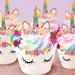 Enchanting Unicorn Cupcake Wraps and Topper Set - 24pcs Girls Birthday Parties Princess Party Decor Fantasy and Unicorns | Party Supplies | Cake Decor | Baking Supplies - Buy Online on GoSupps.com