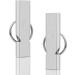 Liaogo 2PCS Double Tube Emergency Whistles with Carabiner and Lanyard - Loudest Survival Whistle for Outdoor Safety - Buy Online on GoSupps.com