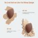 Fnyes Makeup Sponge Holder Set - Silicone Beauty Sponge & Etui for Dry & Wet Foundation - Travel-Friendly (MS Brown) - Buy Online on GoSupps.com
