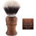 Haryali London Synthetic Silvertip Shaving Brush - Wooden Handle for Extra Lather - Ideal for Shaving Creams and Soaps - Buy Online on GoSupps.com