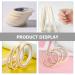 Lurrose 18Rolls Nail Art Masking Tape Stickers for Nails fine line Tape Decorative Tape Label Stickers Nail Art Stickers White Tape Mark Tape Textured Paper Adhesive Tape Color Separation - Buy Online on GoSupps.com