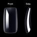100 Clear Artificial Fingernails with Glue & File - Perfect Nail Art Tips for Women & Girls (10 Sizes) - International Shipping Available - Buy Online on GoSupps.com