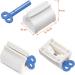 Juhonnz Toothpaste Dispenser - Multi-Purpose Tube Squeezer & Holder in Red Blue Green | Ideal for Ointments & Creams - Shop Now! - Buy Online on GoSupps.com
