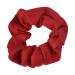 Set of 3 Red Cotton Small Scrunchies Hair Bobbles - Buy Online on GoSupps.com