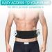 Insulin Pump Belt for Diabetics | Waist Pouch for T1D Diabetes Devices | Black Large Fanny Pack for Men and Women - Buy Online on GoSupps.com
