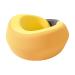 Fovolat Neck Brace - Neck Brace & Elastic Supports | Soft Foam Wraps Keep Vertebrae Stable Soft Neck Support Relieves Pressure in Spine Neck Support Brace for Travel Yellow