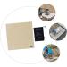 Yardenfun 1pc BBQ Fire Mat Outdoor Mat Camping BBQ Fireproof Cushion Mat Protection Decorate 80x80cm Light Yellow - Buy Online on GoSupps.com