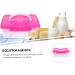 GLEAVI Egg Storage Box Eggs Food Trays Camping Fridge Containers for Food Egg Holder Call Crisper re-usable Rosy 24X16.5X10CM - Buy Online on GoSupps.com