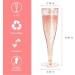 6PC MR.FOAM Disposable Rose Gold Glitter Plastic Champagne Flutes - Perfect for Parties and Special Occasions - Buy Online on GoSupps.com