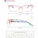 HEEYYOK Stylish Women s Reading Glasses - Multicolor +2.00 Clear Lens with Spring Hinges & Bag - Comfortable & Chic Readers - Buy Online on GoSupps.com
