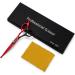 Kids Safety Hairdressing Scissors 6 Inch - Professional Haircut Scissors for Children and Toddlers - Black and Red - Buy Online on GoSupps.com