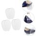 NOLITOY 3 Pairs Shock-Absorbing Anti-Slip Mat Silicone Heel Protectors Invisible Gel Pads for Women's High Heels Soft Breathable Cushion Inserts - Buy Online on GoSupps.com