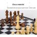 Chess Board Chess Queen-Size high-Grade Solid Wood Children's Adult Beginner Competition Special Black and White checkerboar(Puzzle Entertainment Family) - Buy Online on GoSupps.com