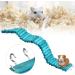 Tnfeeon Pet Climbing Ladder Bridge Toy for Hamsters and Parrots - 6 x 50CM Soft Hanging Wooden Suspension - Buy Online on GoSupps.com
