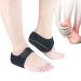 Kapmore Heelsporn Bandage Silicone - Adjustable Breathable Heel Socks for Plantar Fasciitis Protection | 1 Pair - Black - Buy Online on GoSupps.com