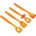 Buy Tongue Muscle Trainer Set - 4-Piece Rehabilitation Training for Teens | Speech Aid & Lip-Tongue Training Spoon - Orange - Buy Online on GoSupps.com