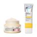 IT Cosmetics Confidence in a Cream & Hello Sunshine SPF 50 Makeup Primers Bundle - Anti Aging Face Moisturizer (2 fl oz) - Invisible Sunscreen with No White Cast (2.7 fl oz)