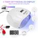 NAILGIRLS 150W UV LED Nail Lamp for Home Salon - Gel Polish Dryer with Timer Presets and Auto Sensor - White - Buy Online on GoSupps.com