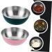 Zerodeko Mini Food Soy Sauce Dish 8 Pcs Seasoning Dish Soy Sauce Stainless Steel Container Multifunction Stainless Steel Bowl Sauce Bowls 8.3X8.3X2.8CMx4pcs Assorted Colorx4pcs - Buy Online on GoSupps.com
